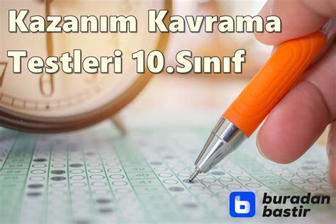 Kazanım testleri